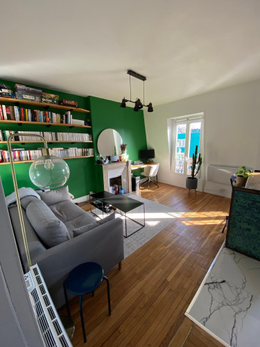 Charming and Bright Parisian Apartment