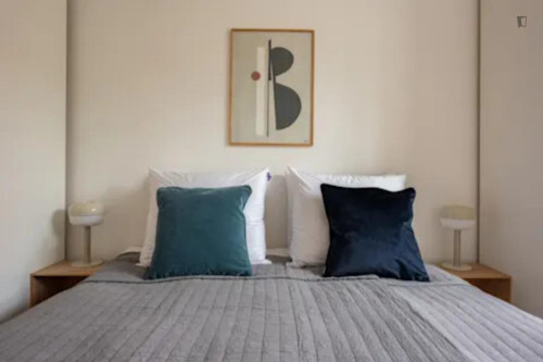 Welcoming double bedroom near the Copenhagen University