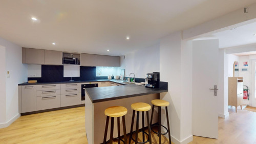 Double ensuite bedroom in Minimes