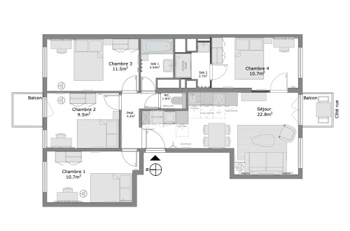 Villejuif Karl Marx - Private Room (1)