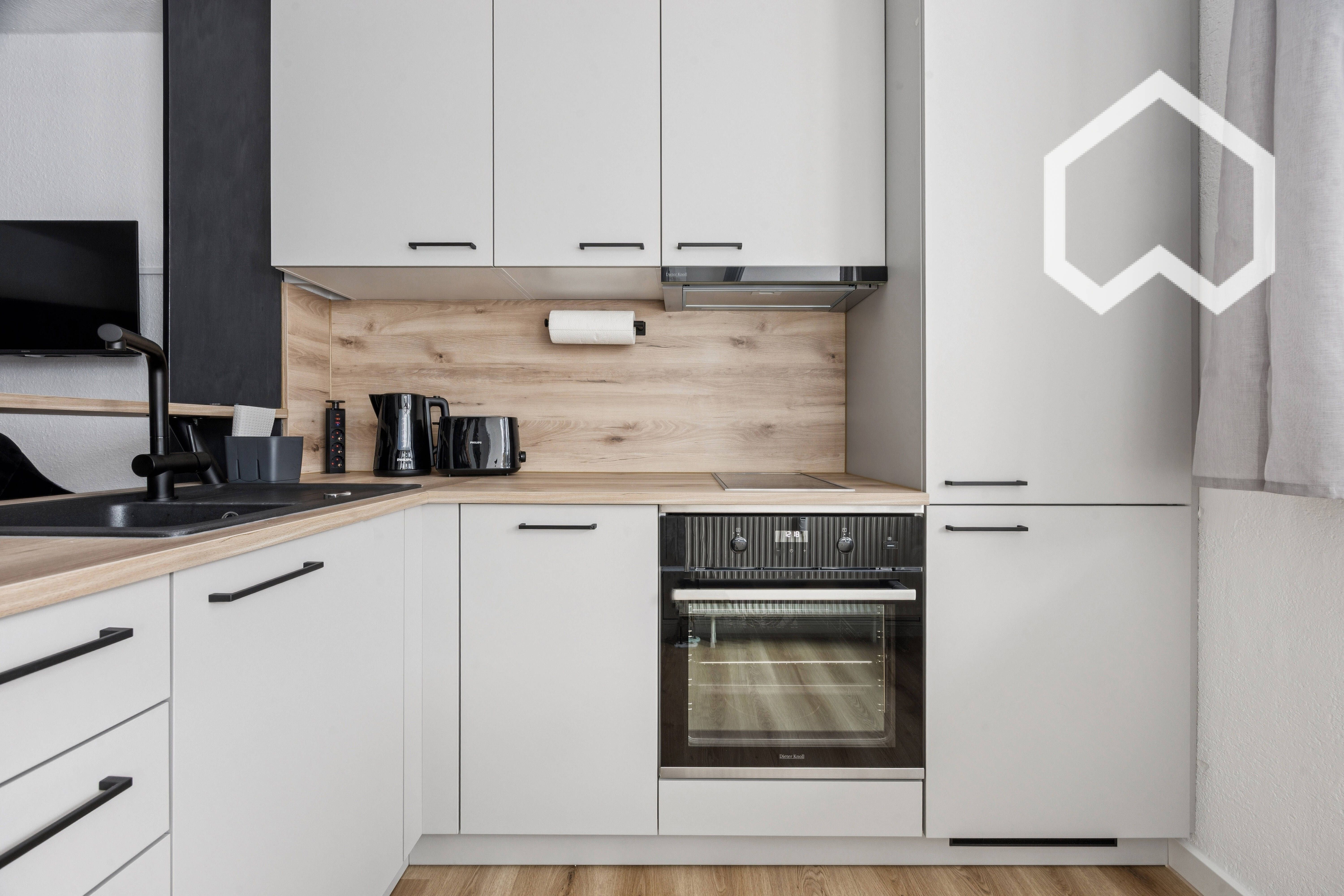  Modern, Freshly Renovated 1‑bedroom Studio With Terrace & Underground Parking – Ludwigsburg  -  Modern, freshly renovated 1‑bedroom studio with terrace & underground parking – Ludwigsburg  - Gallery -  14