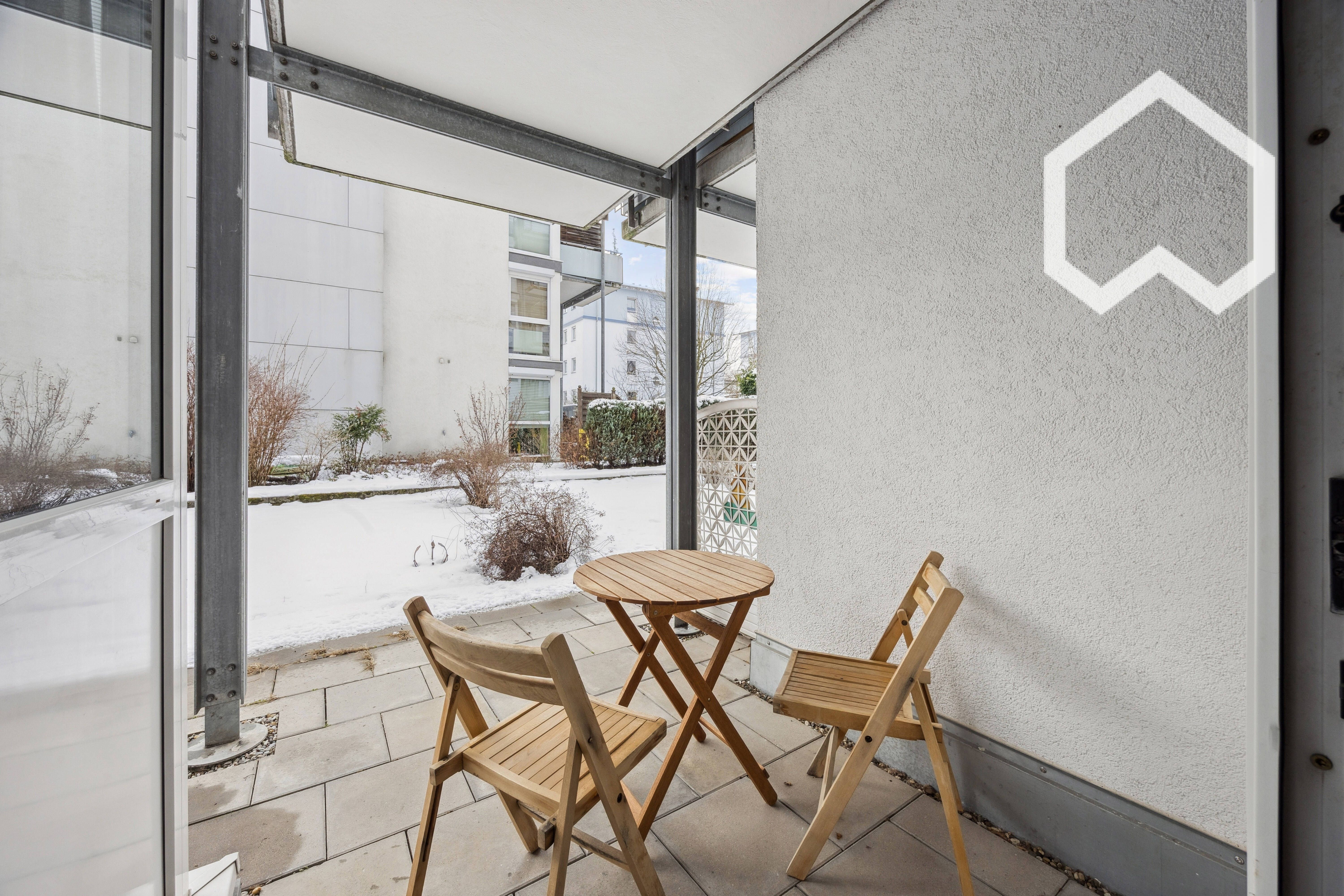  Modern, Freshly Renovated 1‑bedroom Studio With Terrace & Underground Parking – Ludwigsburg  -  Modern, freshly renovated 1‑bedroom studio with terrace & underground parking – Ludwigsburg  - Gallery -  9