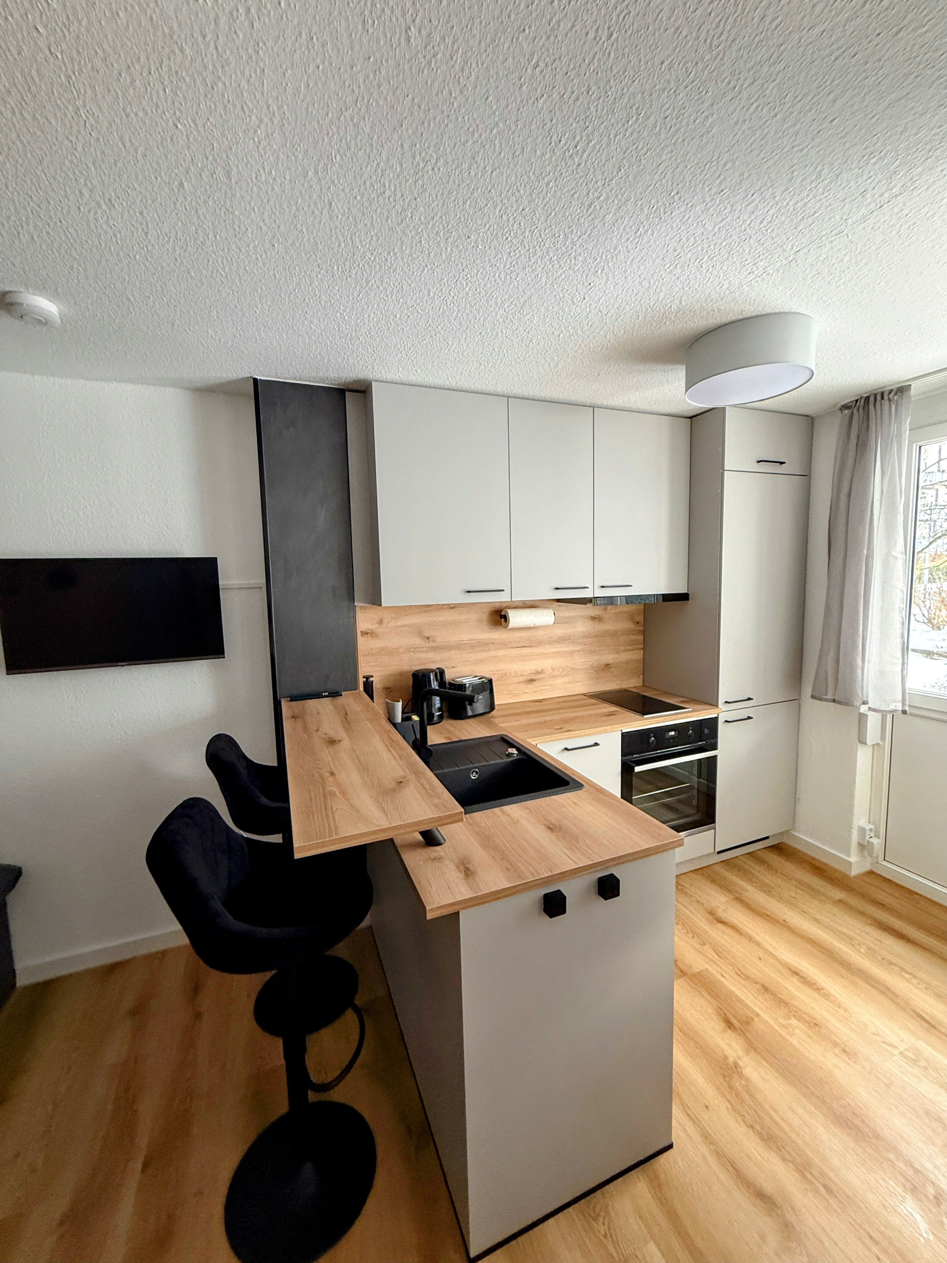  Modern, Freshly Renovated 1‑bedroom Studio With Terrace & Underground Parking – Ludwigsburg  -  Modern, freshly renovated 1‑bedroom studio with terrace & underground parking – Ludwigsburg  - Gallery -  18