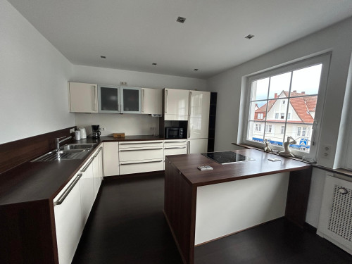 Modern Executive Loft with Fireplace & Balcony in Bad Salzuflen - Gallery - 18