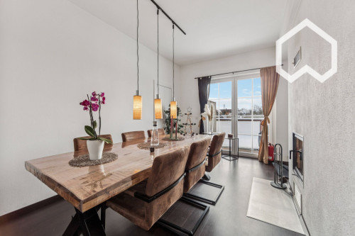 Modern Executive Loft with Fireplace & Balcony in Bad Salzuflen - Gallery - 8