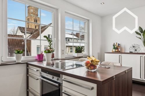 Modern Executive Loft with Fireplace & Balcony in Bad Salzuflen - Gallery - 9