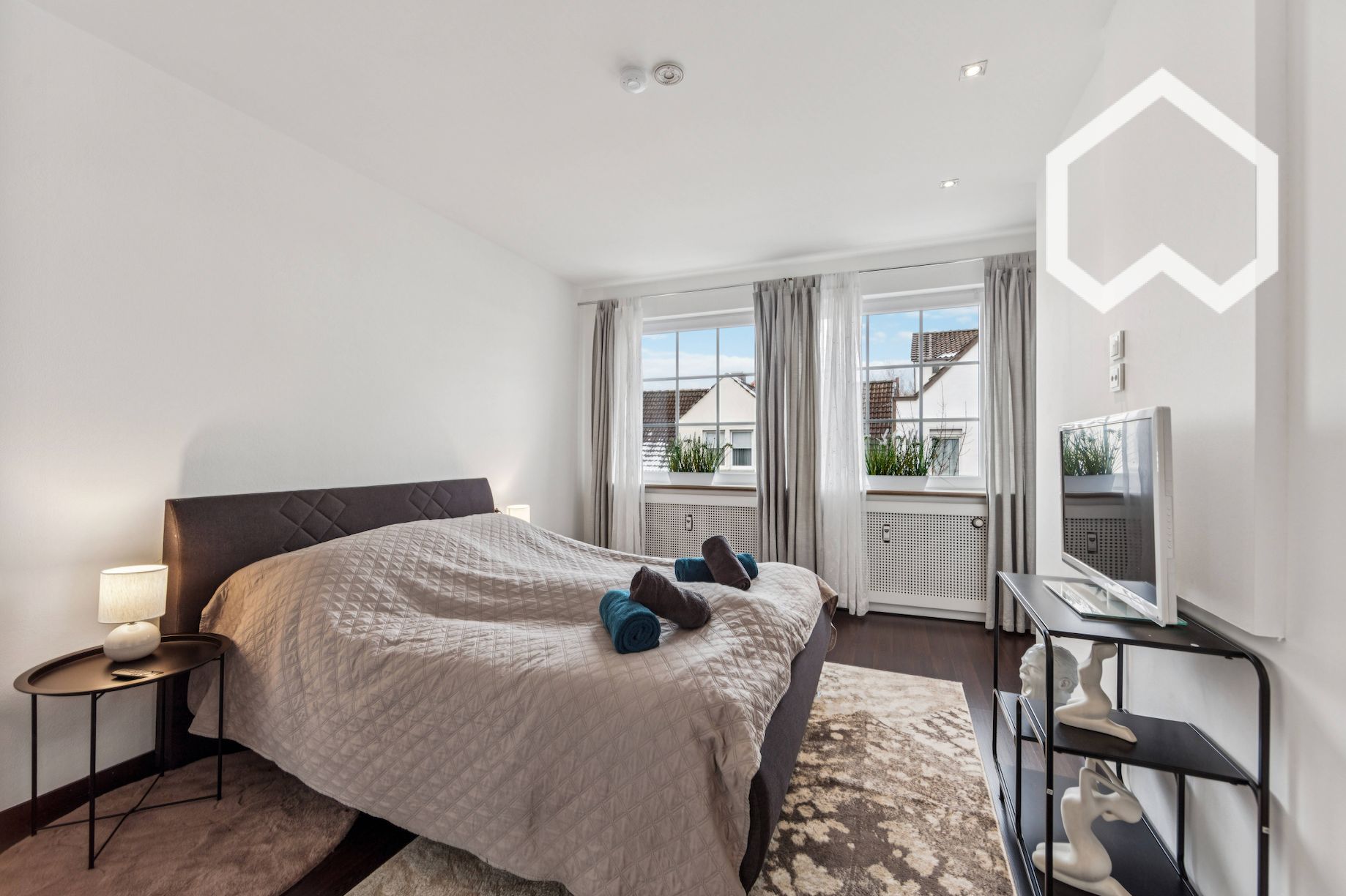 Modern Executive Loft With Fireplace & Balcony In Bad Salzuflen - Modern Executive Loft with Fireplace & Balcony in Bad Salzuflen - Gallery - 11