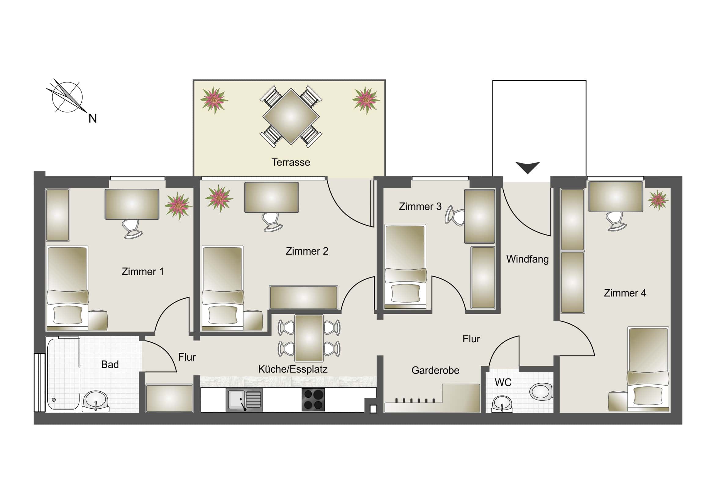 Marschnerstraße - Room 4