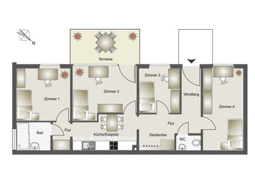 Marschnerstraße - Room 4  - Gallery -  3