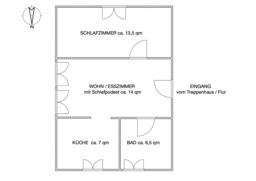 Perfect studio in Bad Rappenau