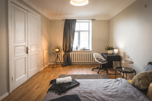 Cosy double bedroom in the centre of Riga