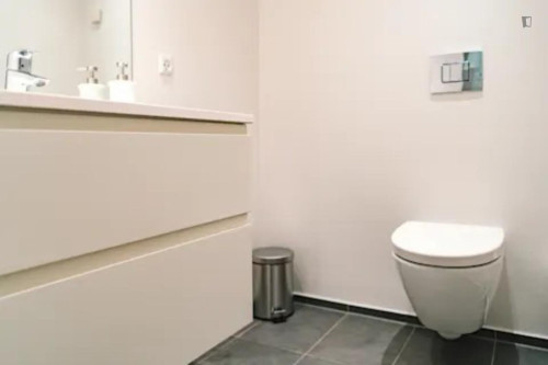 Cool single bedroom with ensuite bathroom in Sydhavnen