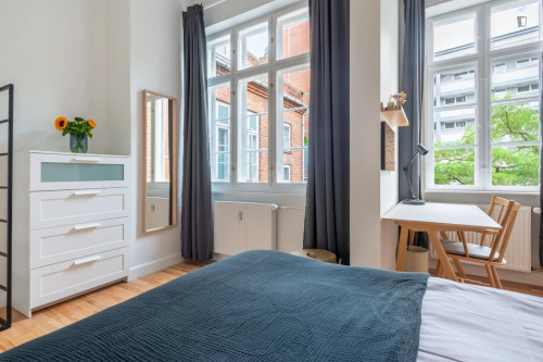 Cool single bedroom in shared flat in well-connected Frederiksberg