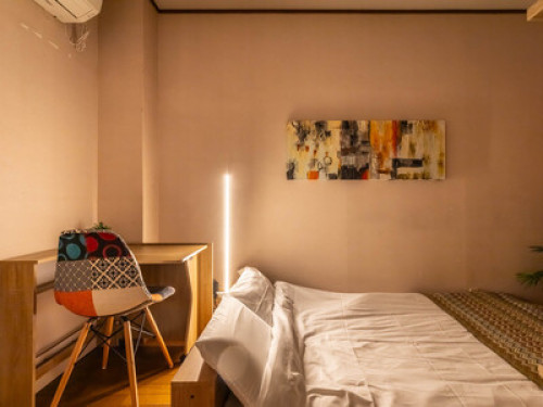 Living with entrepreneur in center