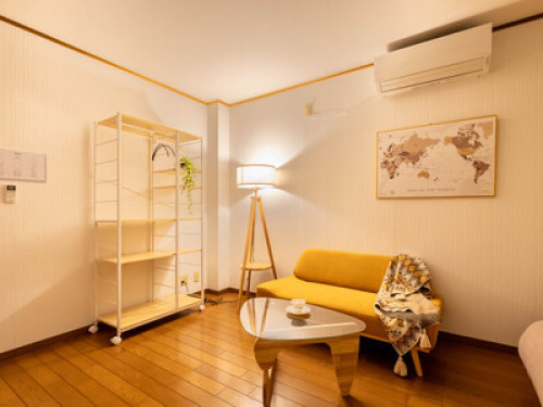 Living with entrepreneur in center