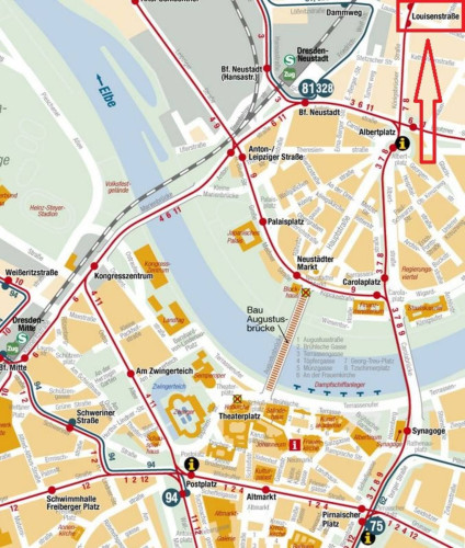 Charming apartment with balcony in Dresden's trendy hip district