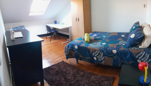 Pleasant double bedroom in Baixa de Santa Clara