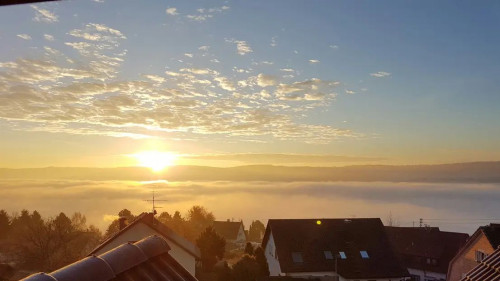 Bright & wonderful duplex apartment fully furnished with air conditioning and parking space