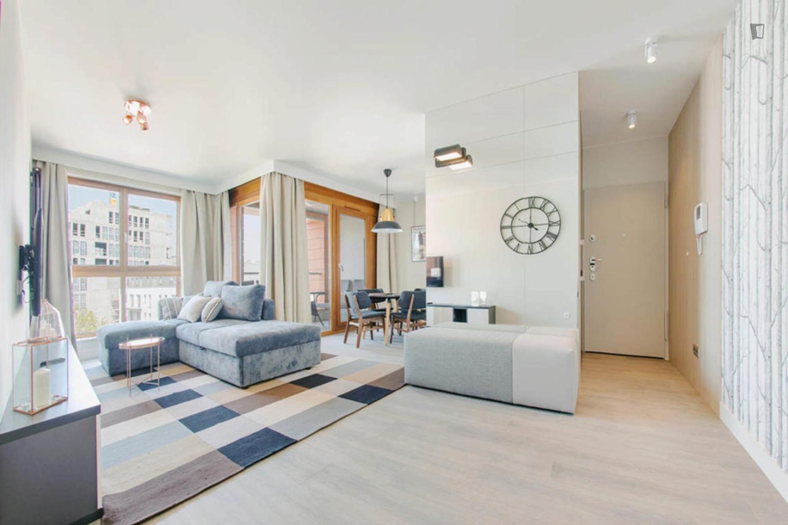  Welcoming 1 Bedroom Apartment With A Balcony Close To Wydział Infrastruktur University  -  Welcoming 1 Bedroom Apartment with a balcony close to Wydział Infrastruktur University  - Gallery -  1