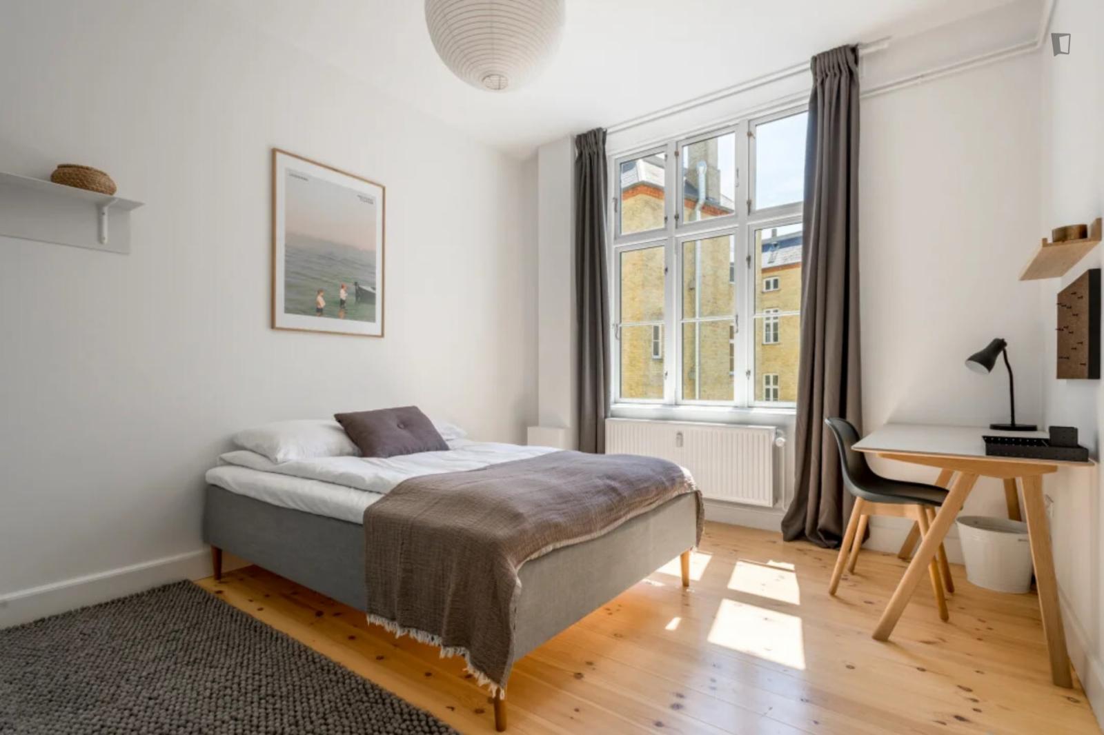 Spacious Single Bedroom In Charming Shared Flat In Frederiksberg - Spacious single bedroom in charming shared flat in Frederiksberg - Gallery - 1