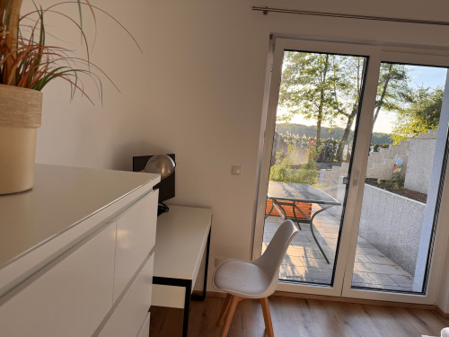 Living with direct water access and own terrace in Berlin Konradshöhe