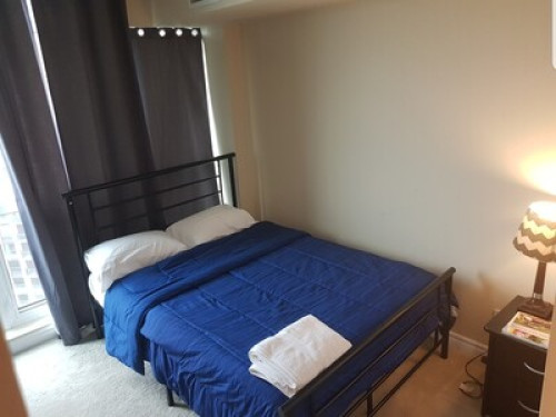 One cute bedroom in a 3 bed condo