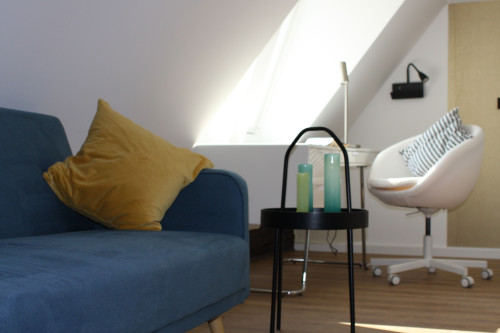 Loft mit Turmzimmer in Villa im Park und überwachtem Parkplatz - Gallery - 7