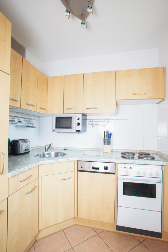 Spacious and nice apartment located in München-Milbertshofen