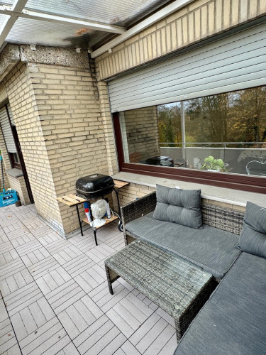 Furnished Studio Apartment with Large Balcony in a Well-Maintained Building – Essen-Bredeney