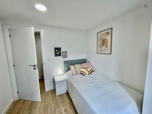 Neat and cosy single bedroom near Parque de Pignatelli