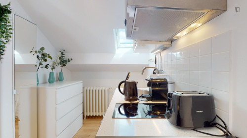 Sublime double ensuite bedroom with kitchenette, in Fontainebleau