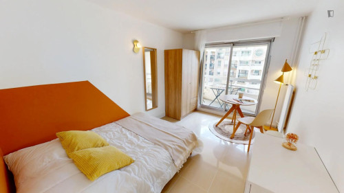 Homely double bedroom near the ENSA Paris-La Villette - HESAM Université