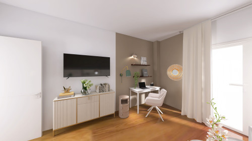 Beautiful & newly renovated flat with sunny balcony