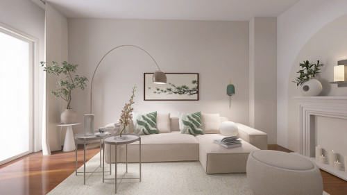 Beautiful & newly renovated flat with sunny balcony