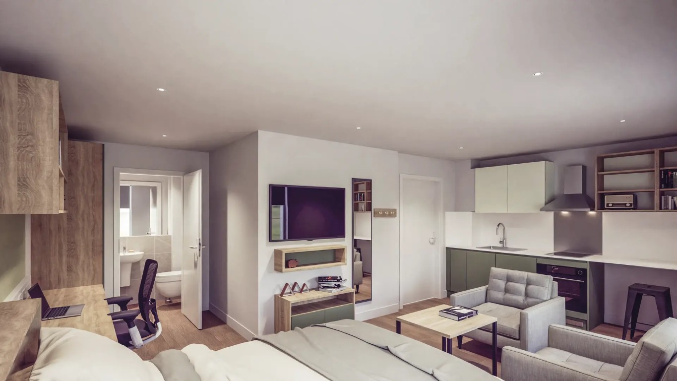 Grande Deluxe Studio - St Chads Student Village - Gallery - 1