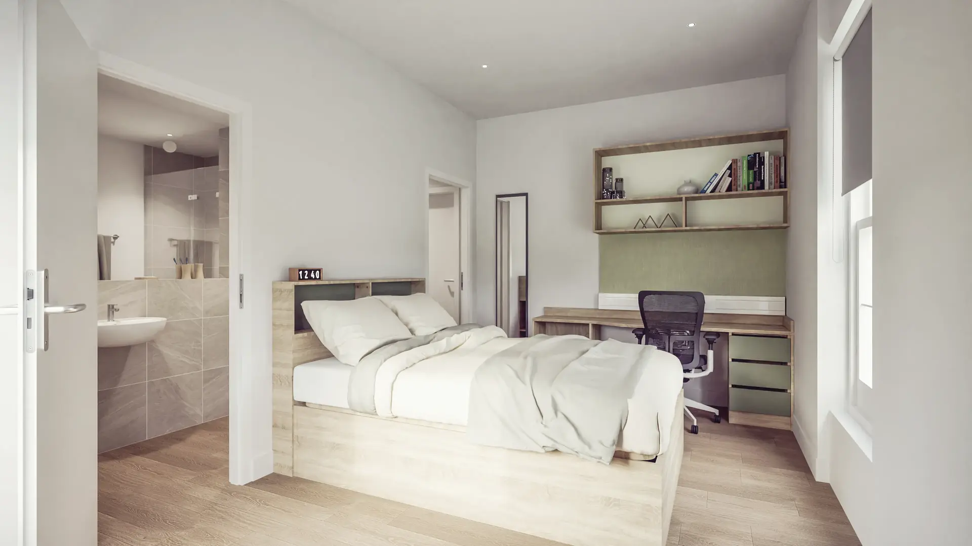 7 Bed Standard Ensuite - St Chads Student Village - Gallery - 5