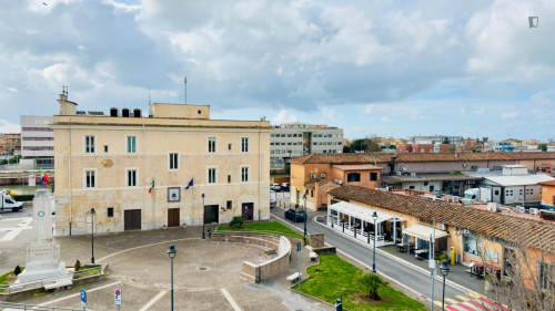 Studio in Fiumicino with Balcony