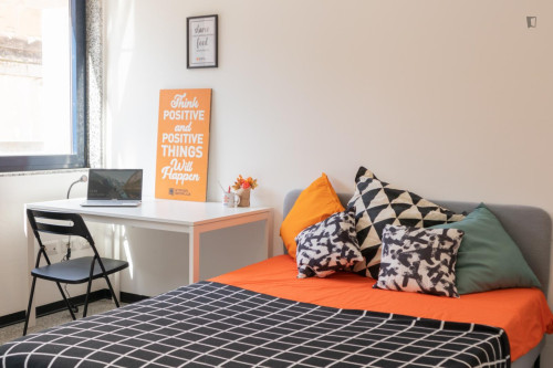 Pleasant double bedroom in the centre of Cagliari