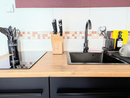 Cosy flat with box-spring bed, terrace and private parking space - Gallery - 11