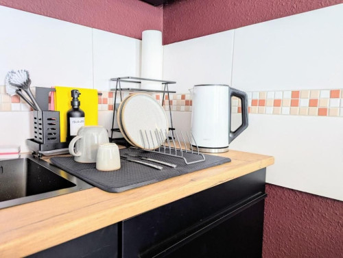 Cosy flat with box-spring bed, terrace and private parking space - Gallery - 10