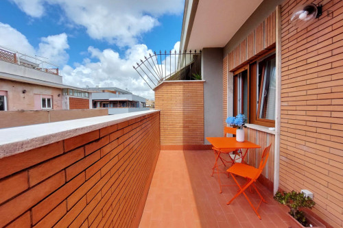 Studio with Balcony in Ostia