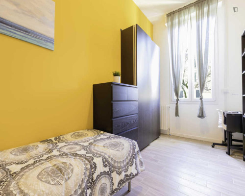 Nice single bedroom in Mazzini