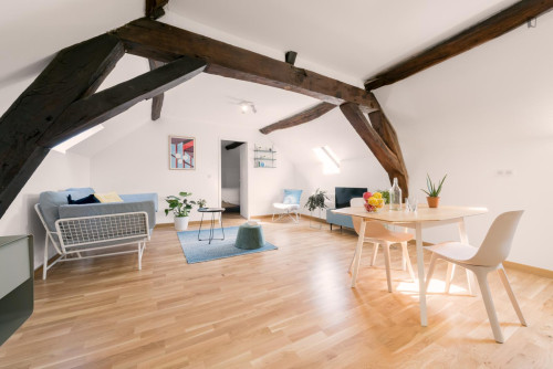 Charming double bedroom, in Fontainebleau