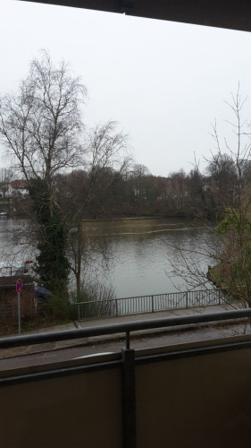 Schöne kleine Wohnung mit Blick auf die Wakenitz