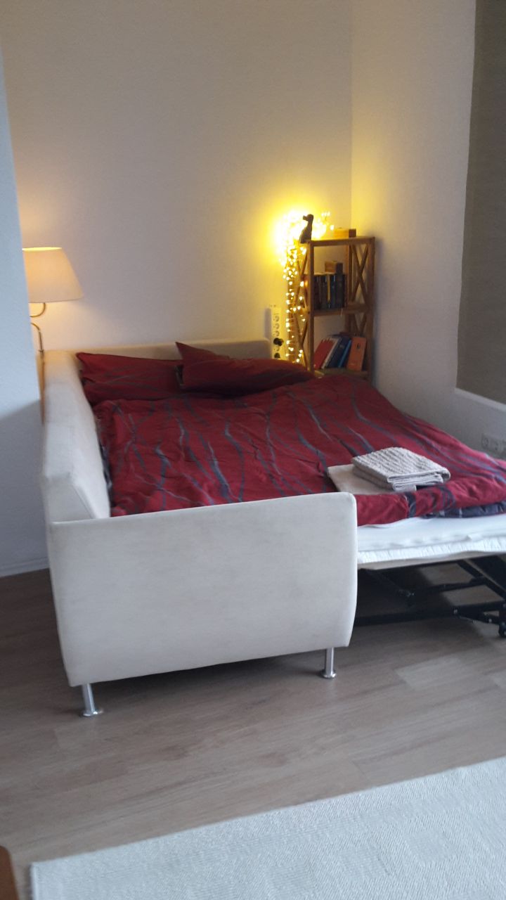 Schöne kleine Wohnung mit Blick auf die Wakenitz
