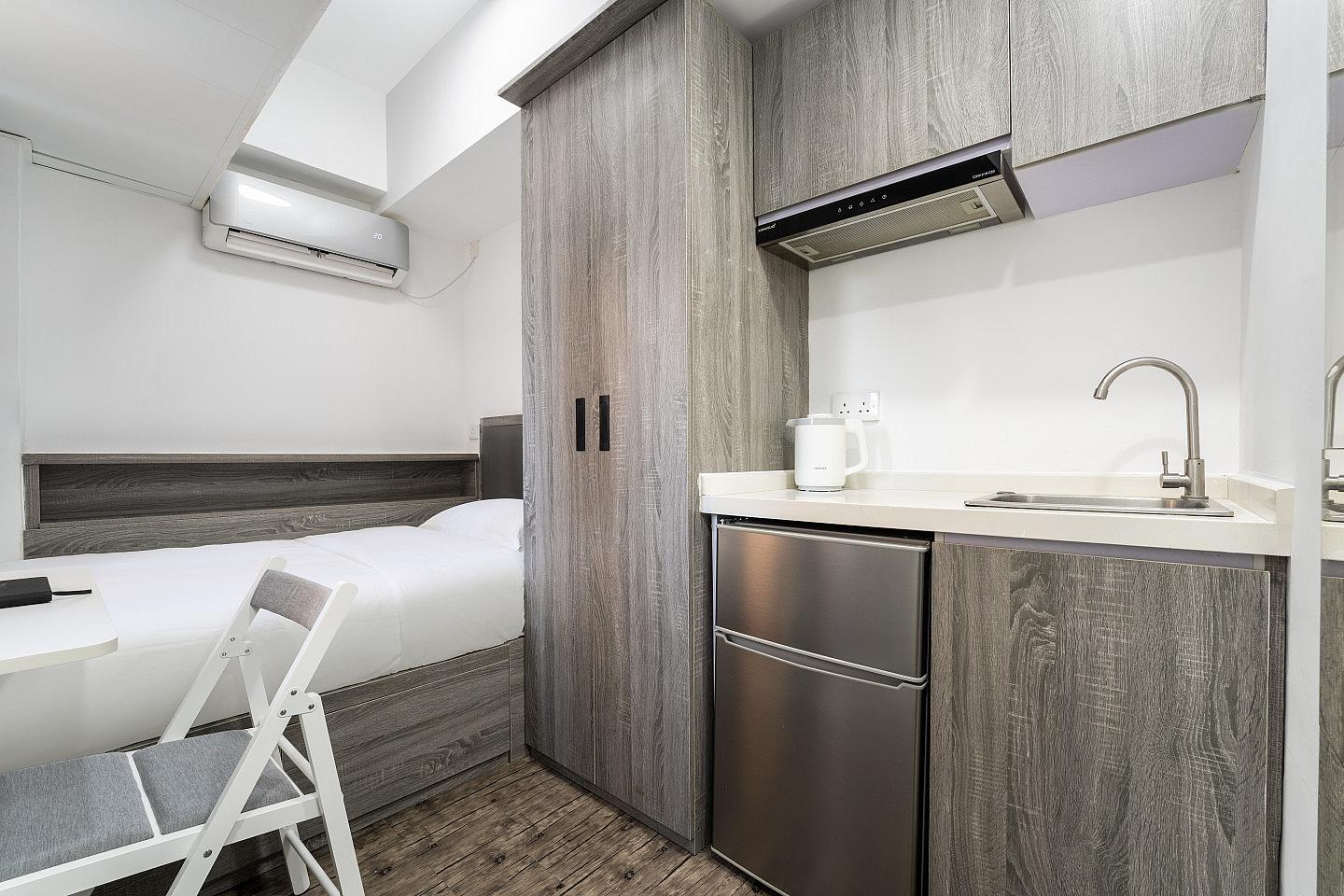  Private Studio B1  -  Stylish Coliving Experience in Yau Ma Tei with Modern Amenities Apartment  - Gallery -  11