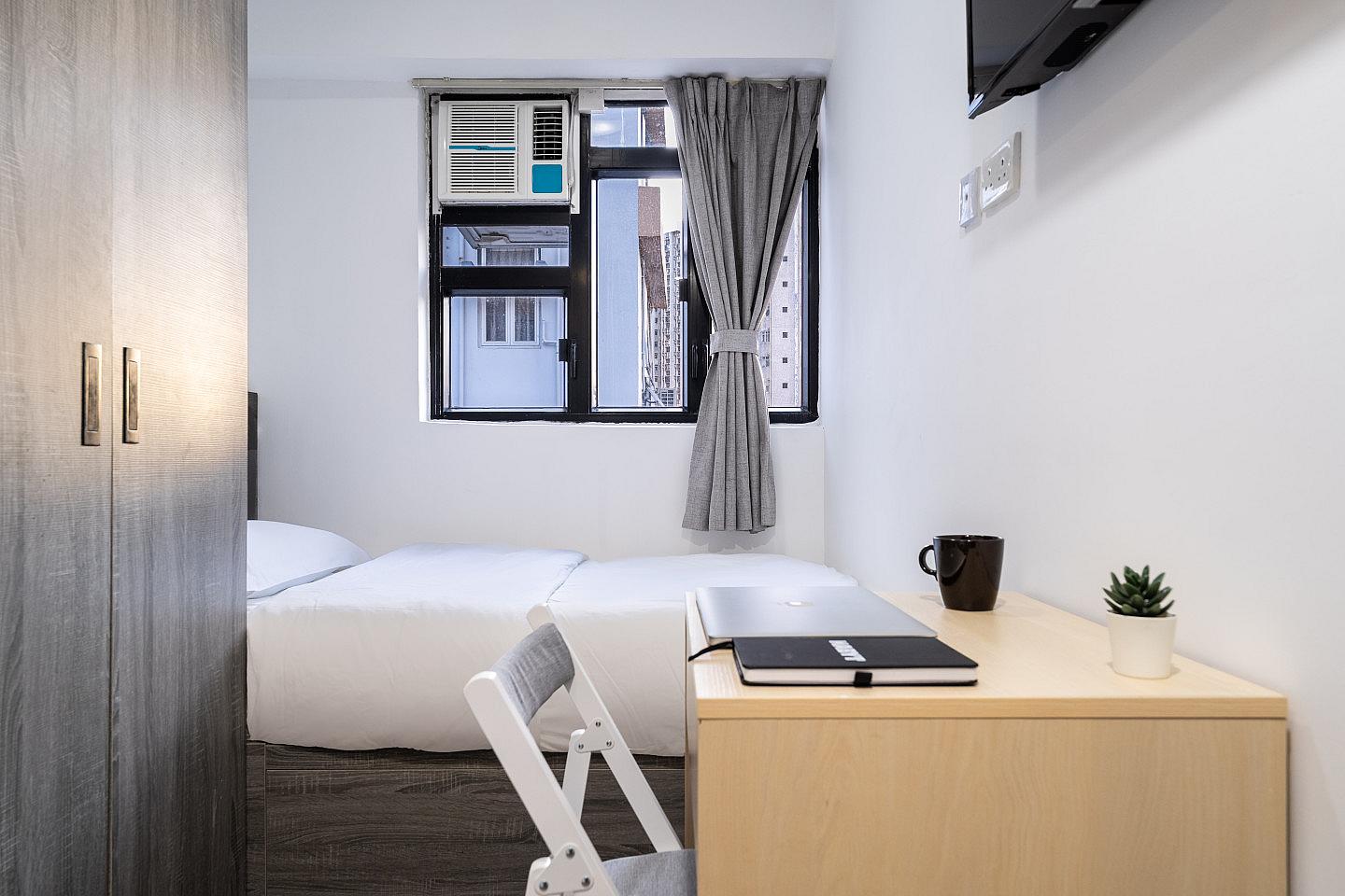  Private Studio B2  -  Stylish Coliving Experience in Yau Ma Tei with Modern Amenities Apartment  - Gallery -  2