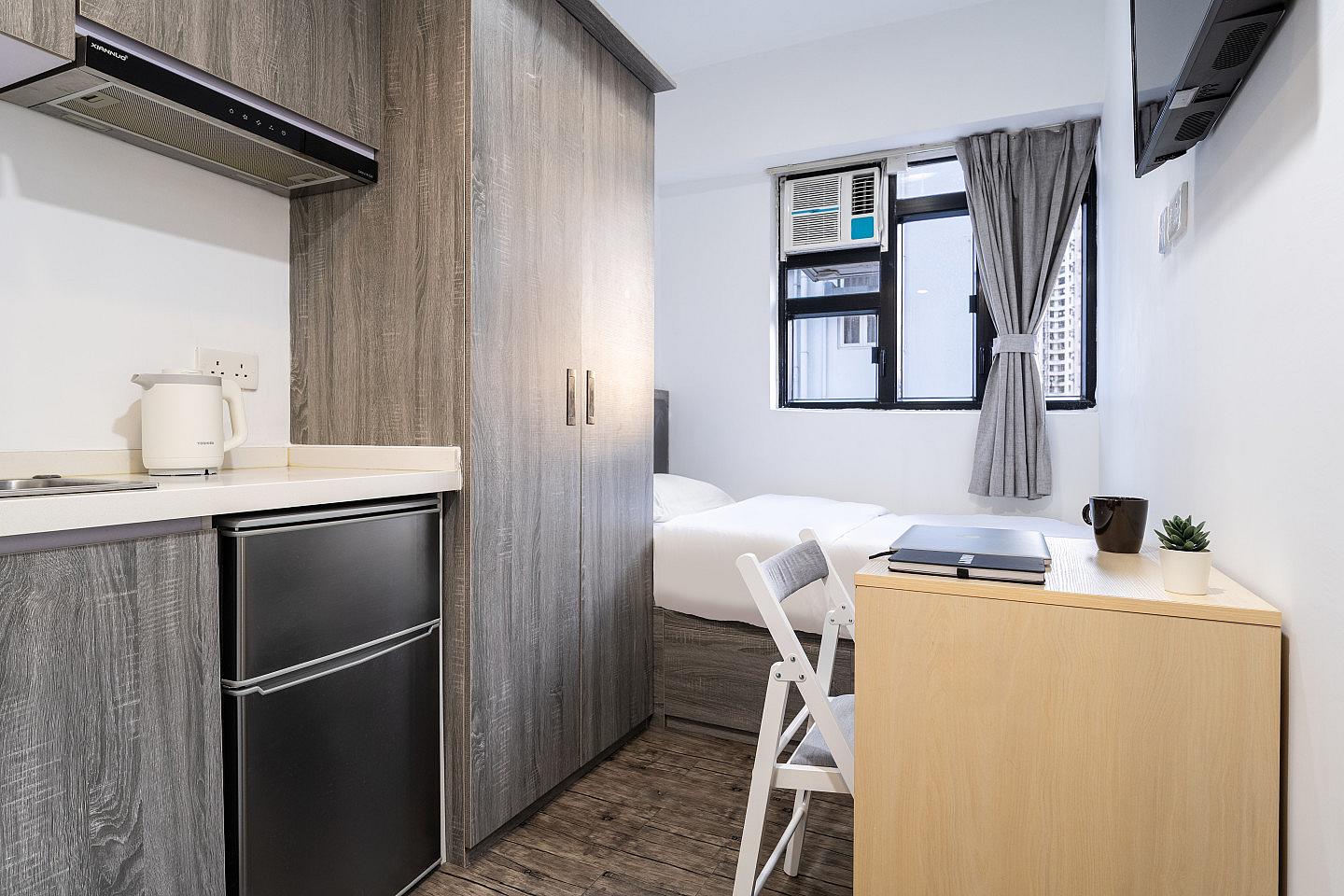  Private Studio B2  -  Stylish Coliving Experience in Yau Ma Tei with Modern Amenities Apartment  - Gallery -  1