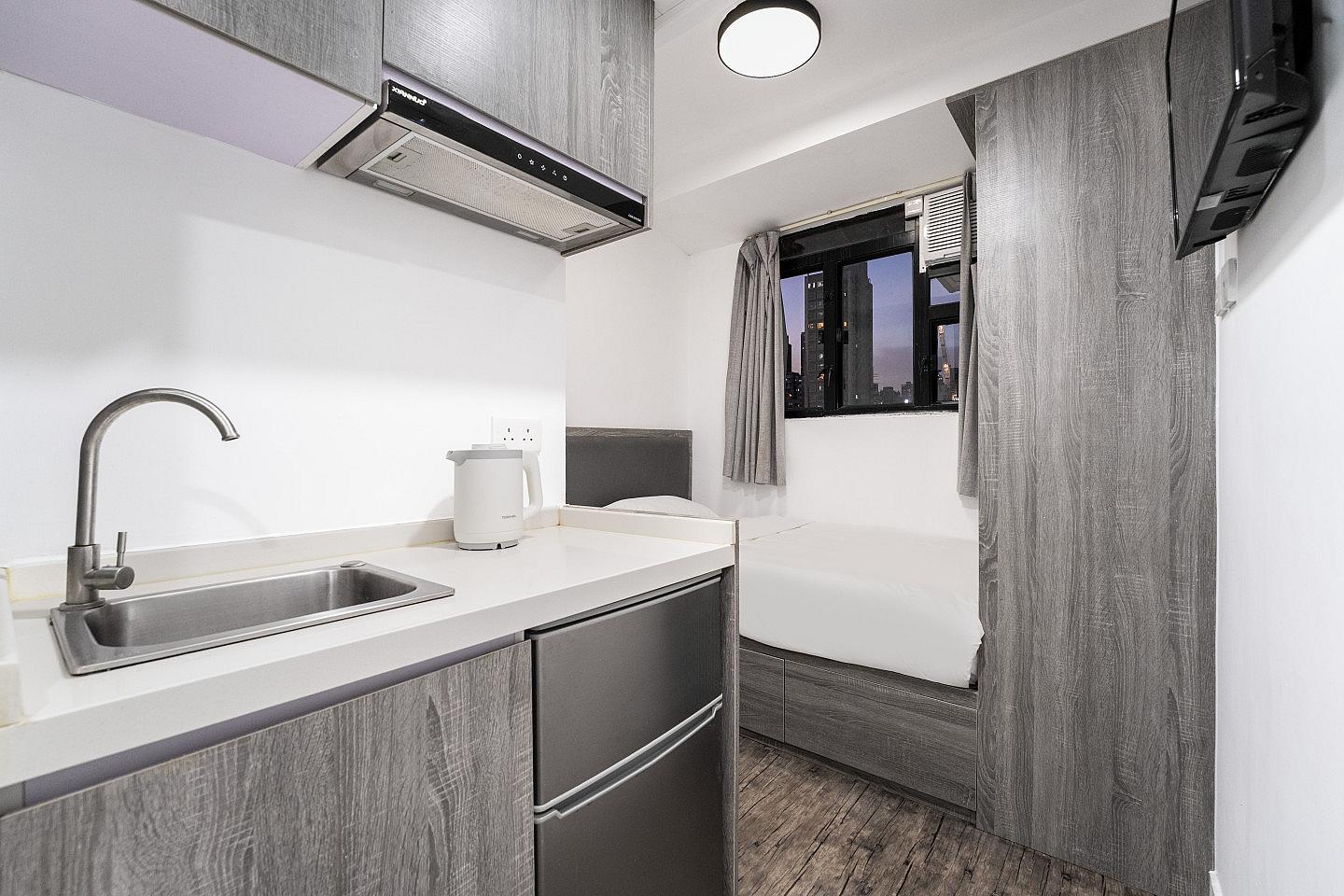  Private Studio B3  -  Stylish Coliving Experience in Yau Ma Tei with Modern Amenities Apartment  - Gallery -  7