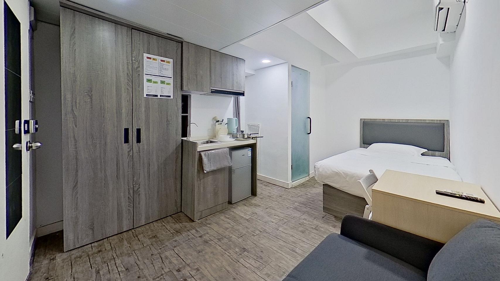  Private Studio B1 - Level 1  -  Stylish Coliving Experience in Yau Ma Tei with Modern Amenities Apartment  - Gallery -  3